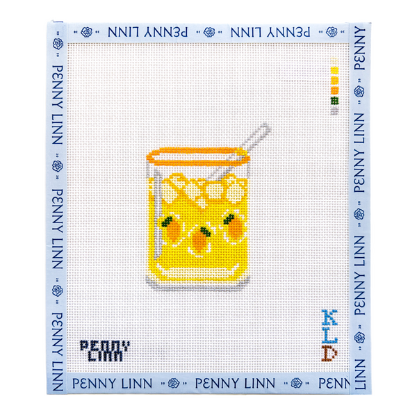 Lemon Icon Lemonade Glass