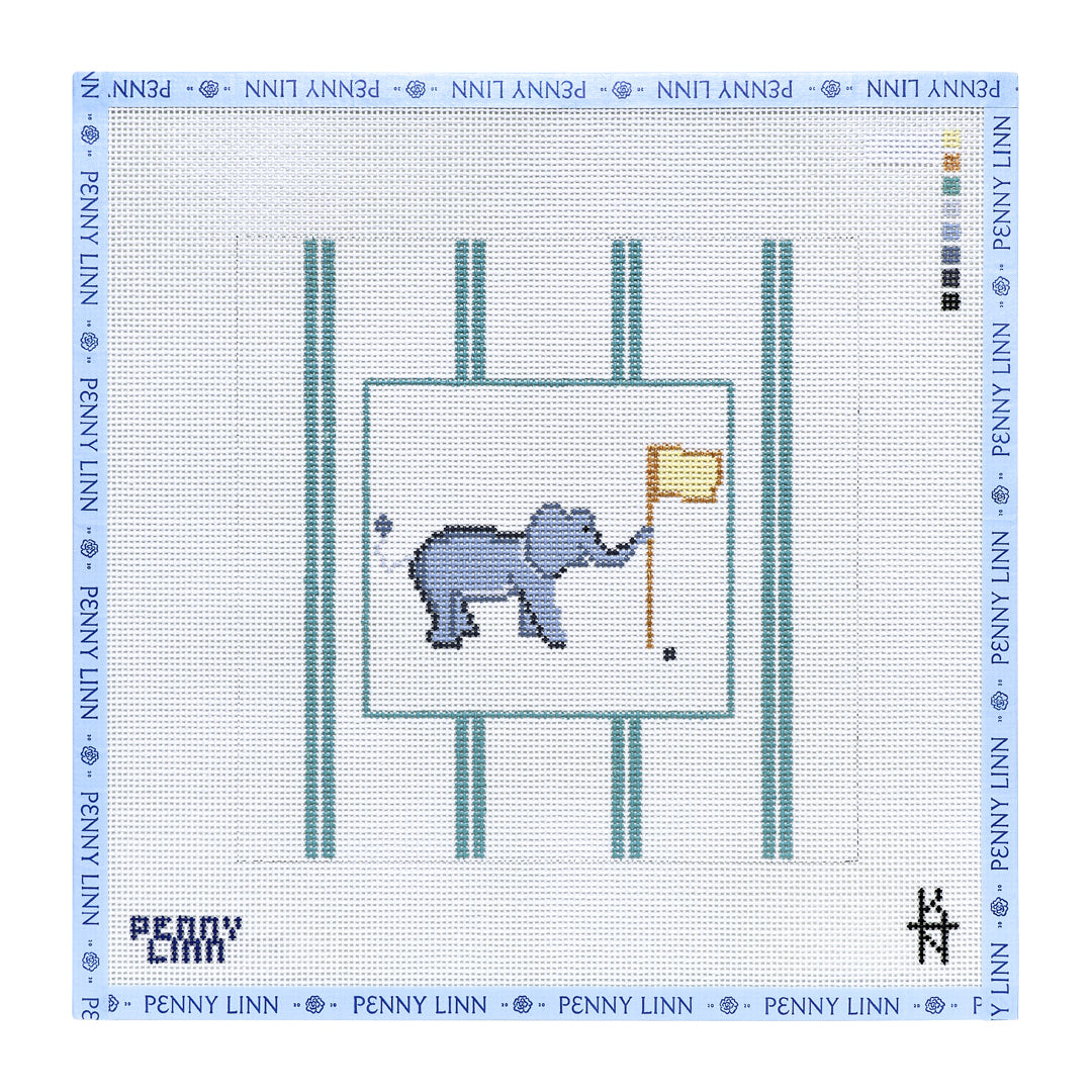 Animal Stripes - Elephant Flag