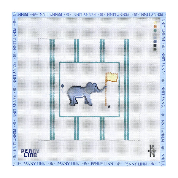 Animal Stripes - Elephant Flag