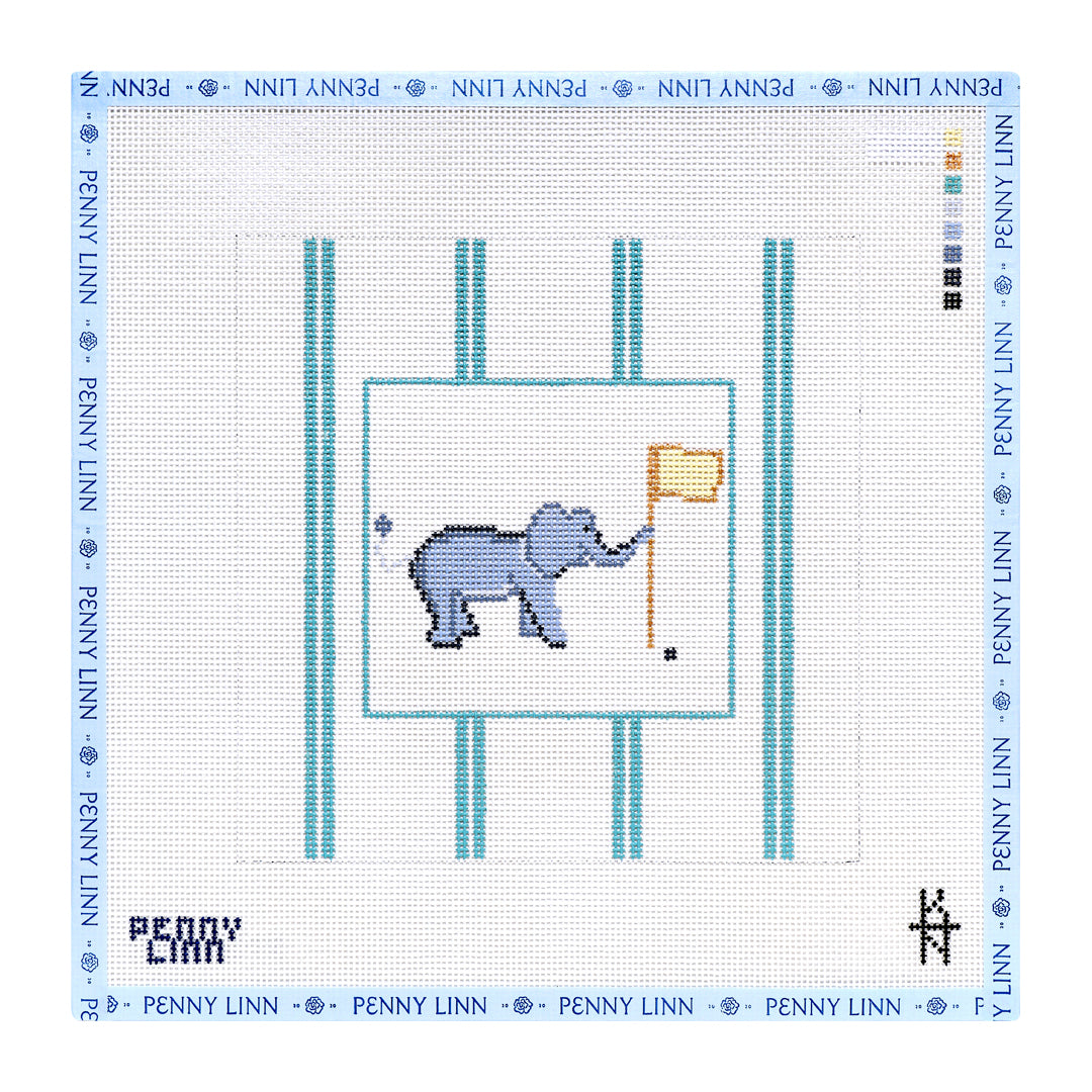 Animal Stripes - Elephant Flag