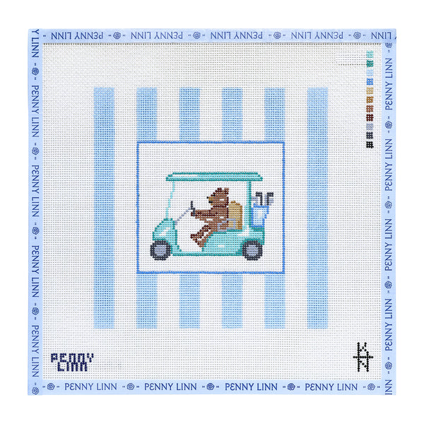 Animal Stripes - Golf Cart Bear