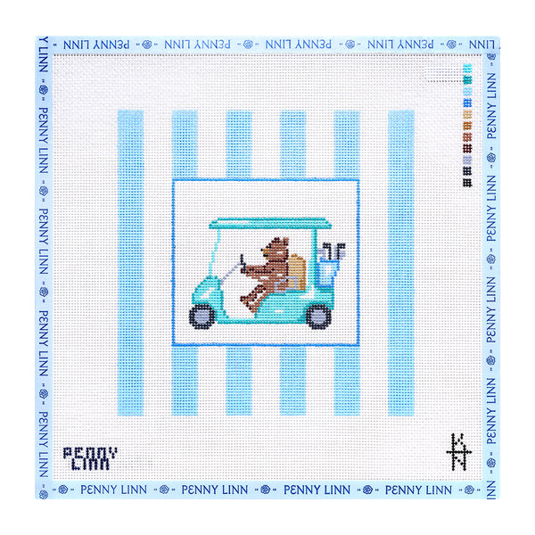 Animal Stripes - Golf Cart Bear