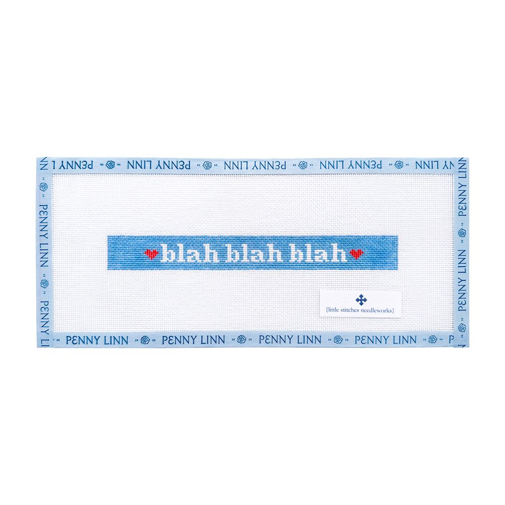 blah blah blah keychain