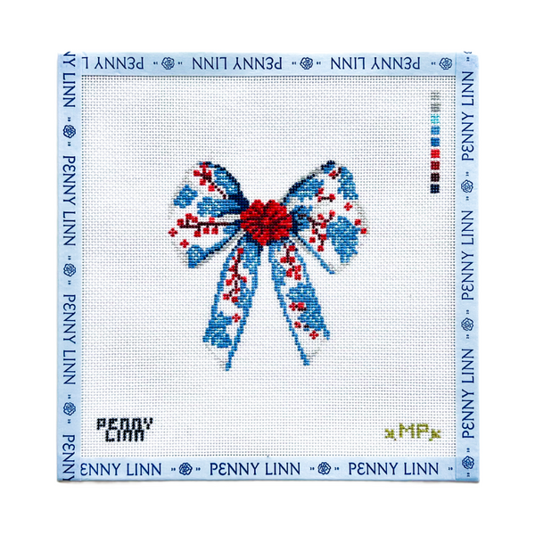 Chinoiserie Christmas Bow