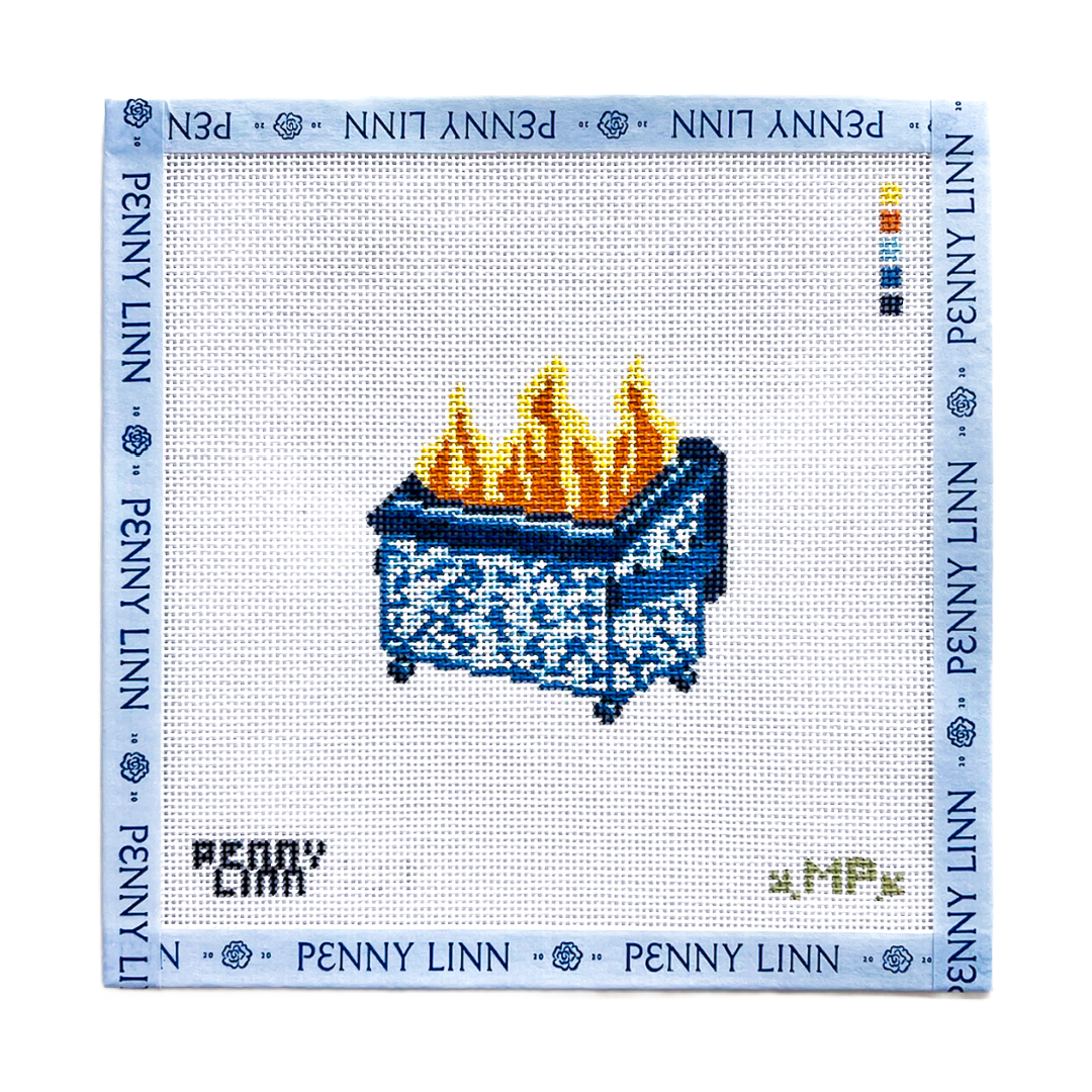 Chinoiserie Dumpster Fire – Penny Linn
