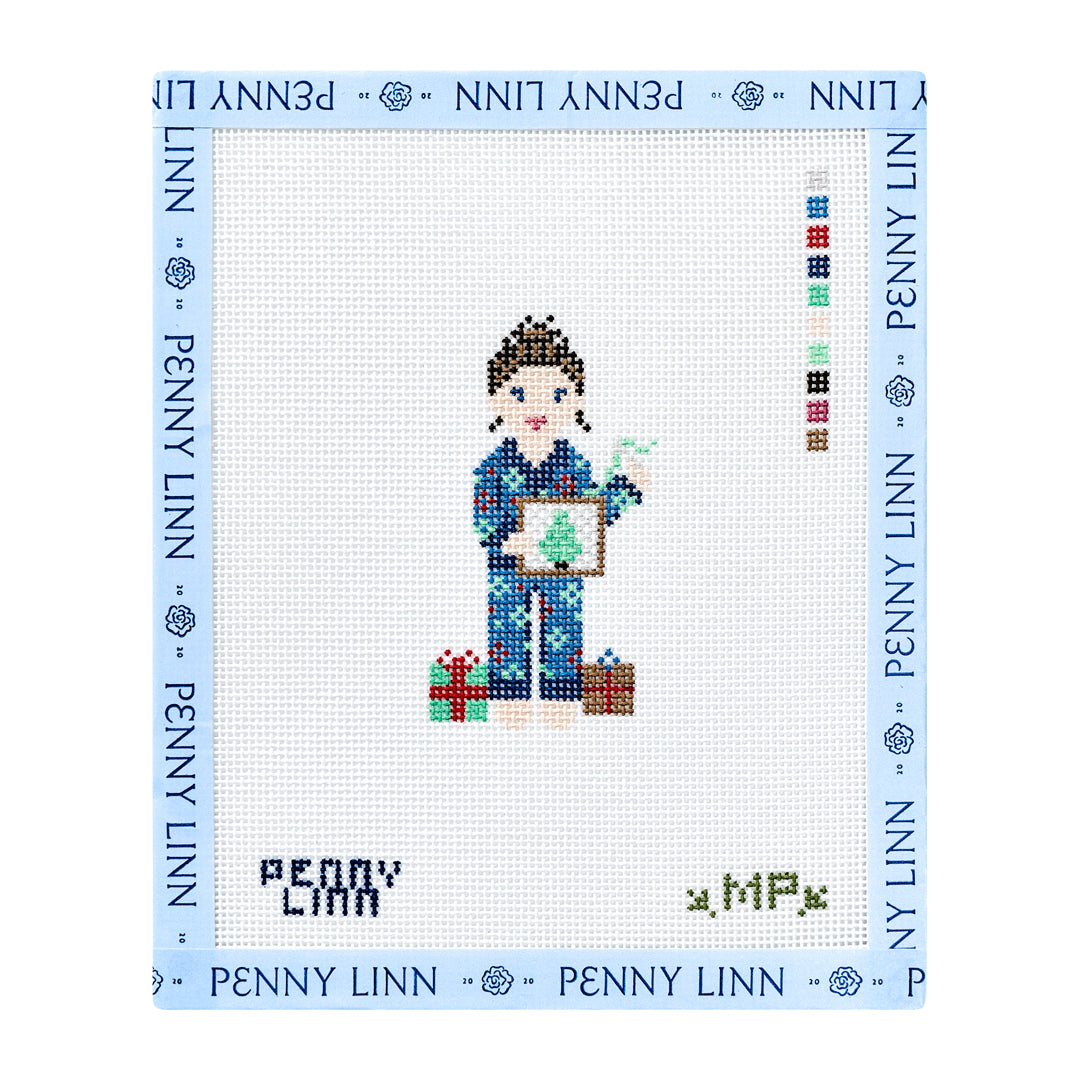 Tiny Penny Linn Christmas Morning - AO