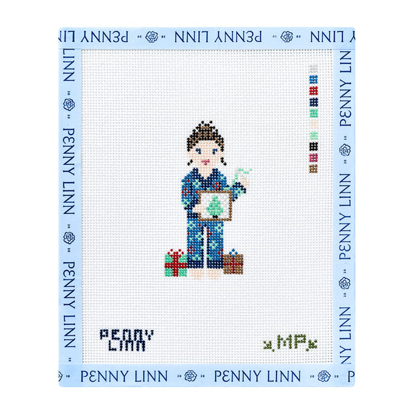 Tiny Penny Linn Christmas Morning - AO