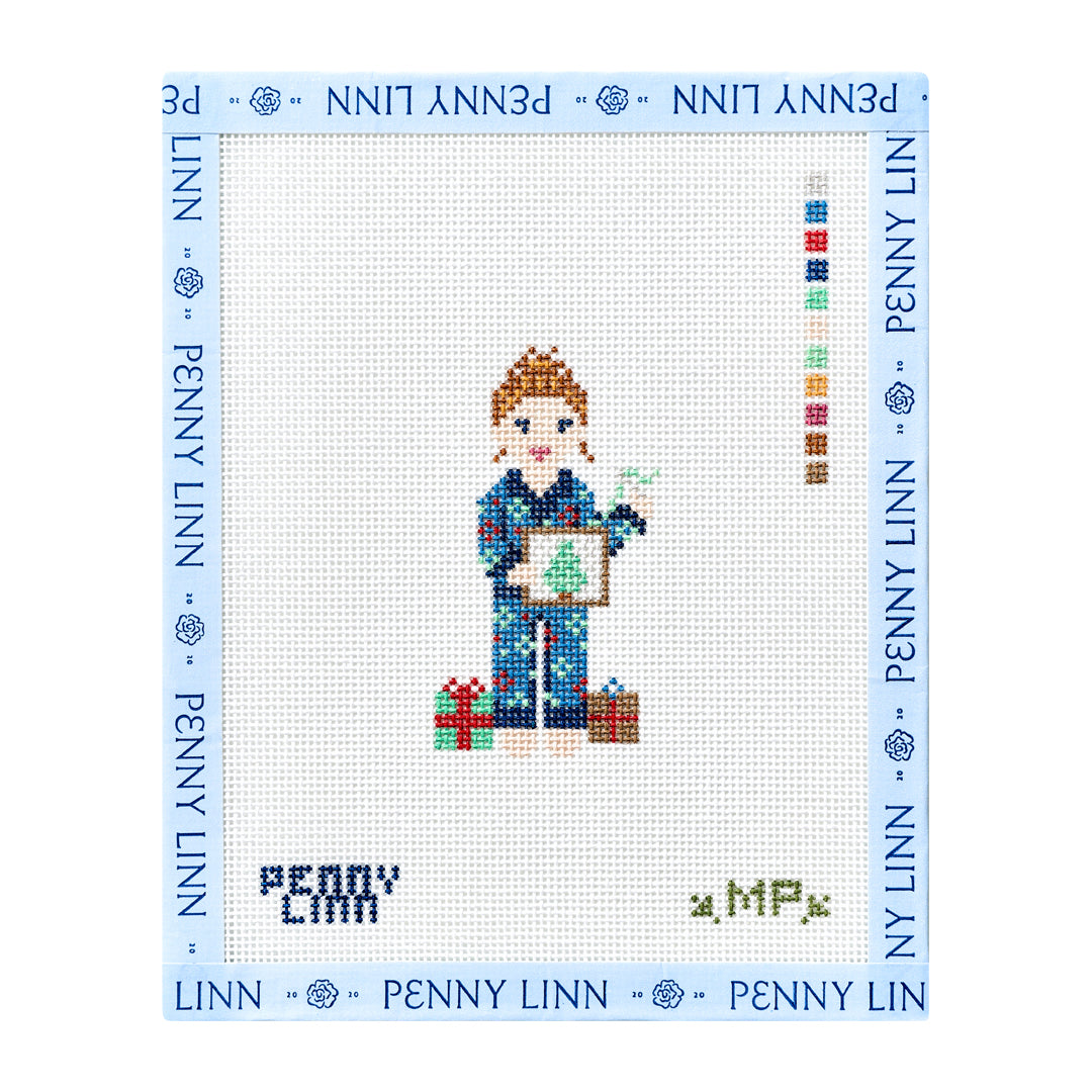 Tiny Penny Linn Christmas Morning - Dylan