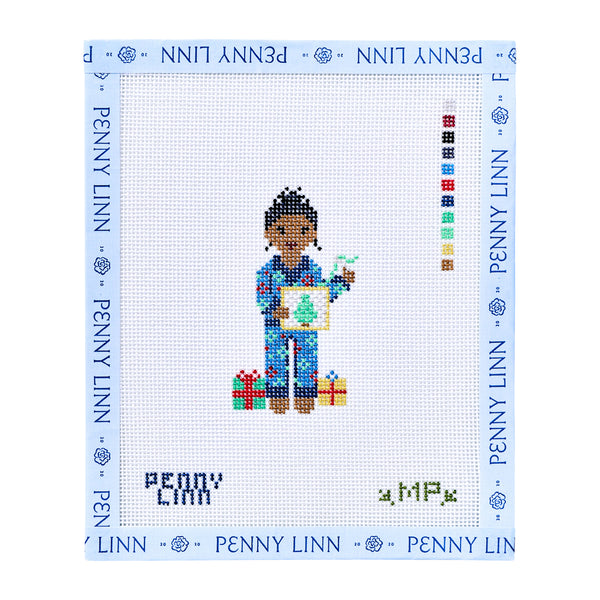 Tiny Penny Linn Christmas Morning - Maya