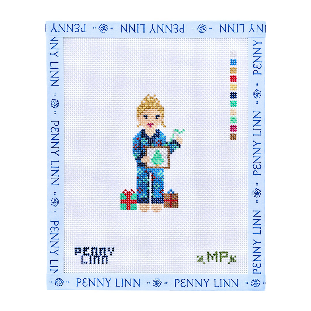 Tiny Penny Linn Christmas Morning - Missy