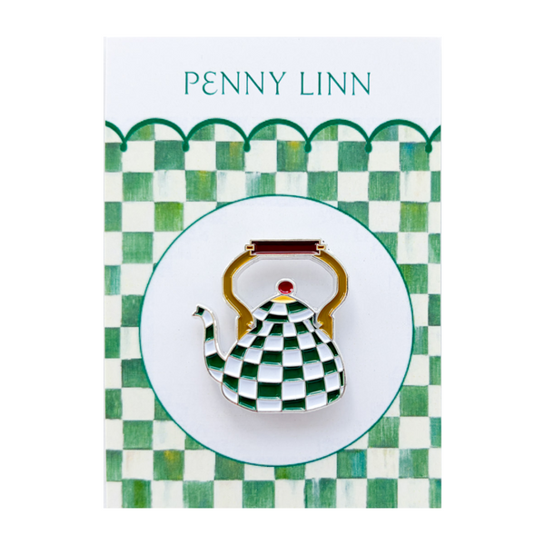 MacKenzie-Childs Tea Kettle Needle Minder