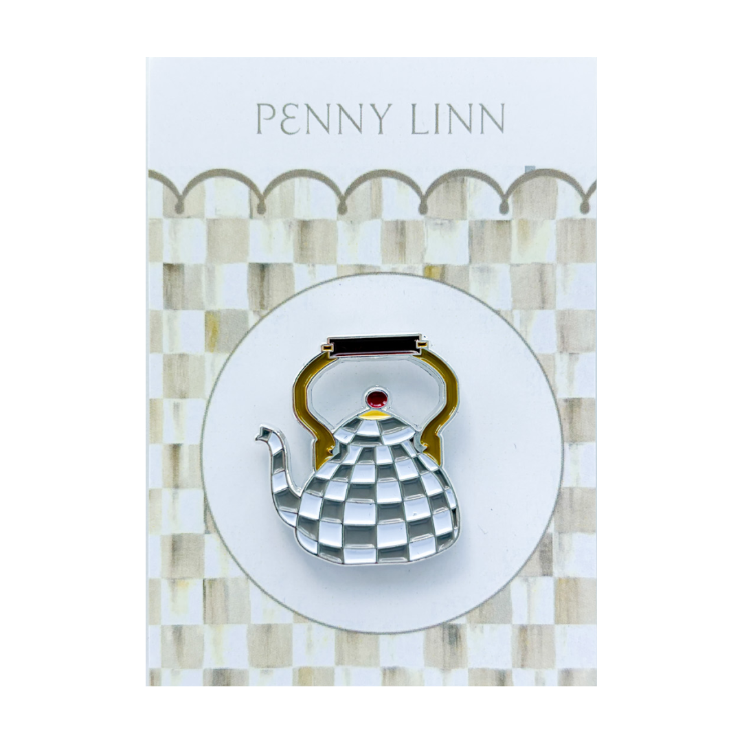 MacKenzie-Childs Tea Kettle Needle Minder