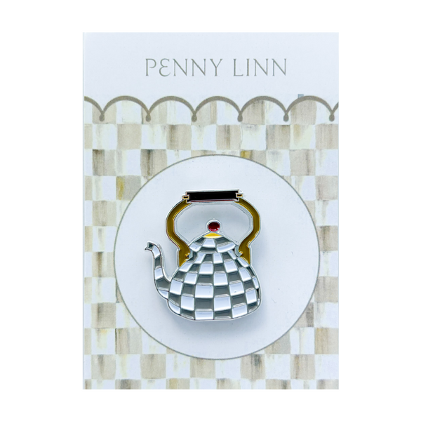 MacKenzie-Childs Tea Kettle Needle Minder