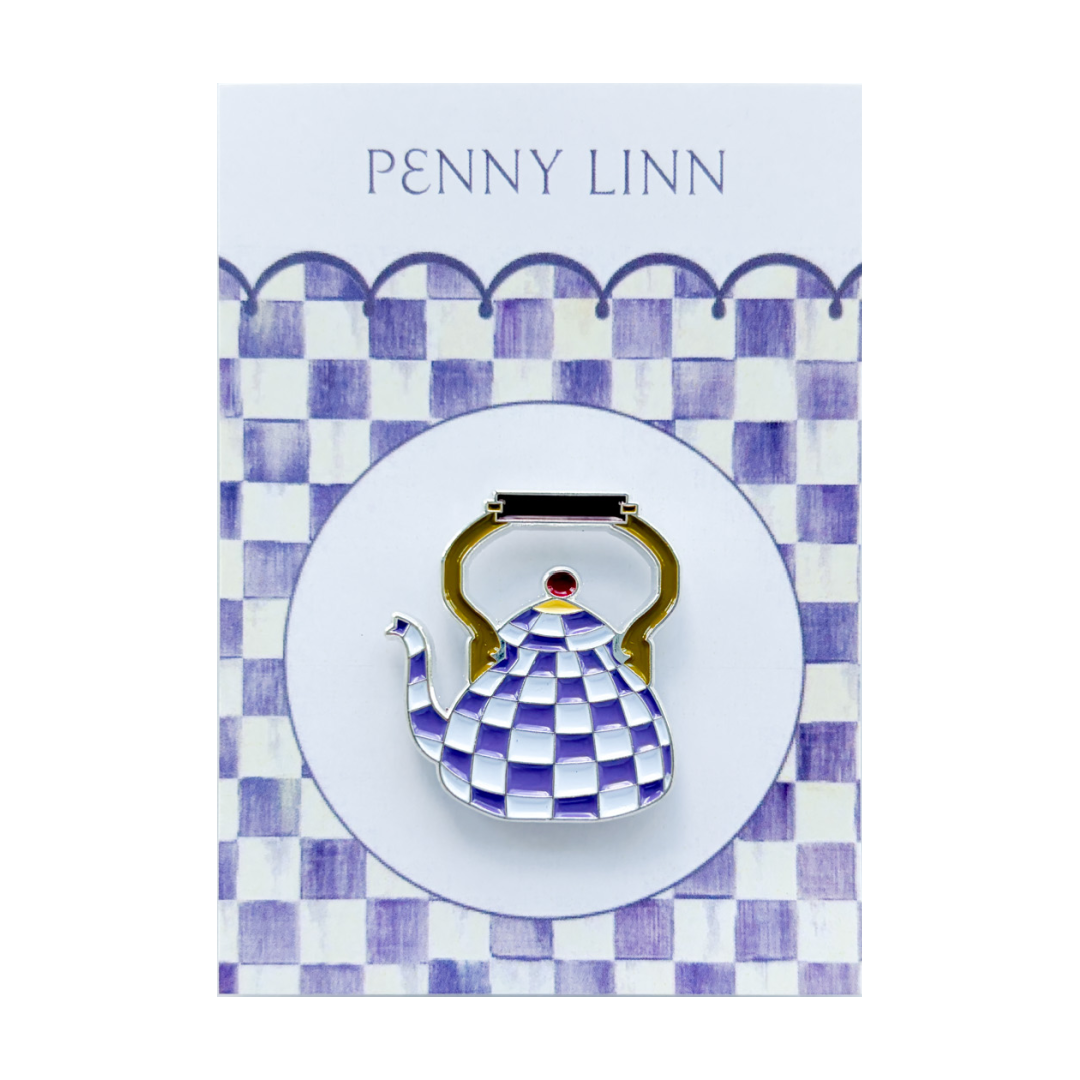 MacKenzie-Childs Tea Kettle Needle Minder