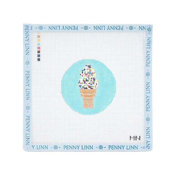 Christmas Village Needlepoint Shop