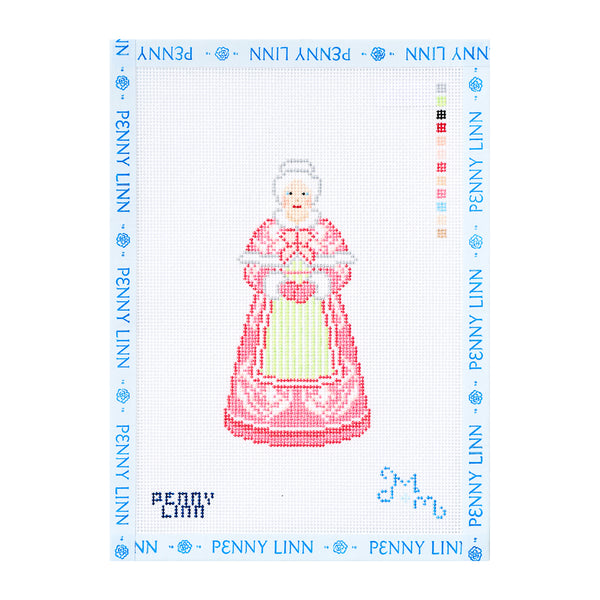 Pink-mas Chinoiserie Mrs. Claus