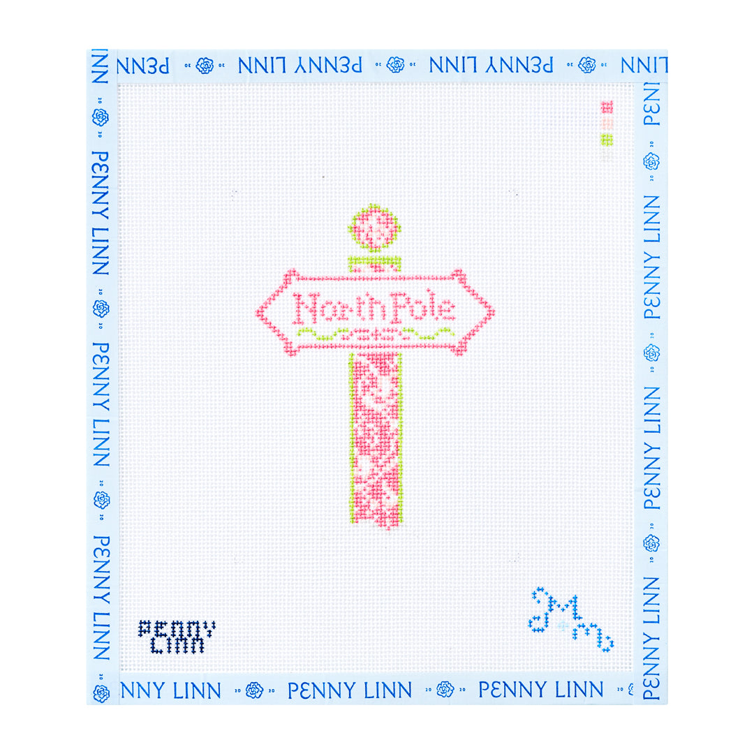 Pink-mas Chinoiserie North Pole