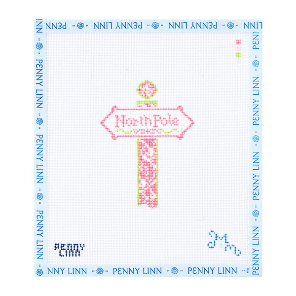 Pink-mas Chinoiserie North Pole
