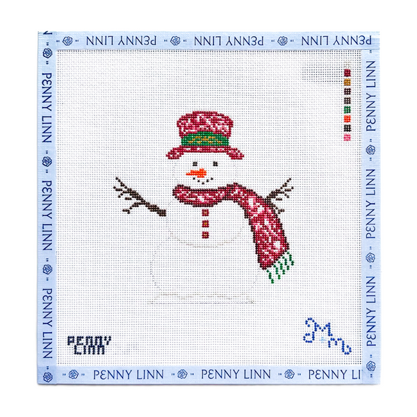 Chinoiserie Snowman - Red