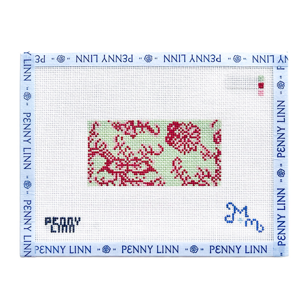 Pink and Green Floral - Rectangle