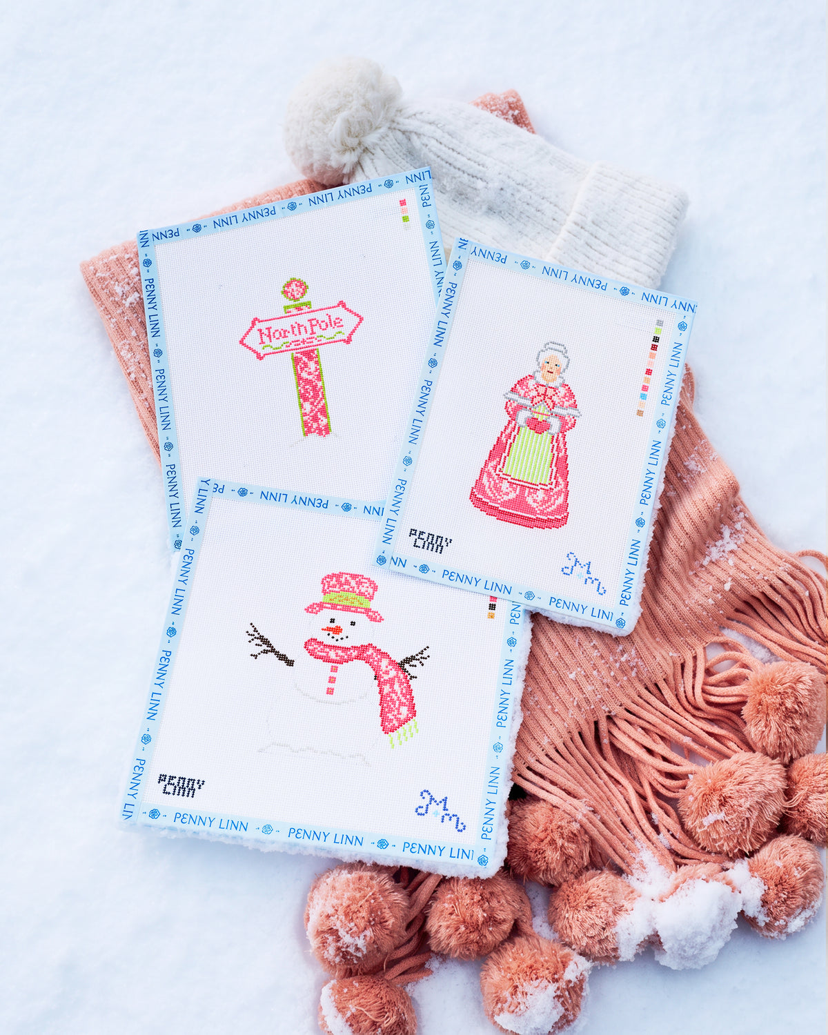 Pink-mas Chinoiserie Mrs. Claus