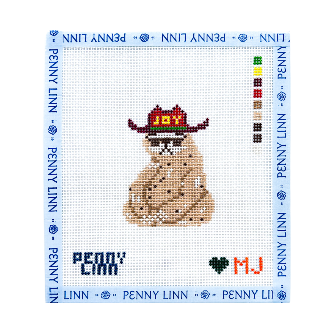 Coastal Cowgirl Christmas Sloth