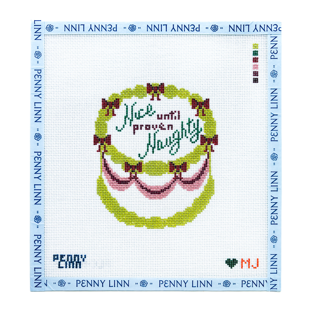 Nice Until Proven Naughty Cake