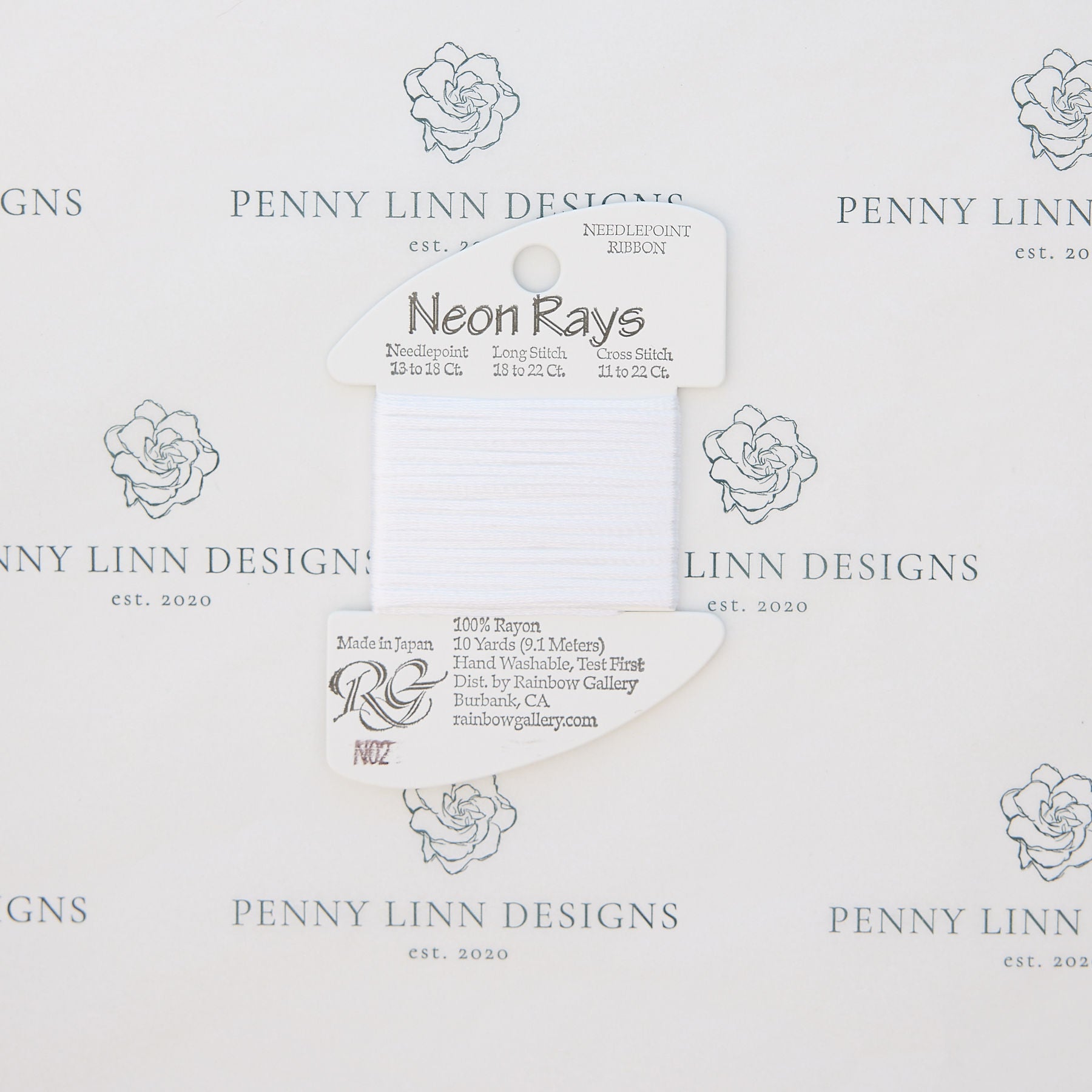 rainbow gallery neon rays+ thread needlepoint – Penny Linn