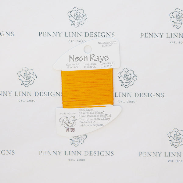 Neon Rays N108 Yellow Orange