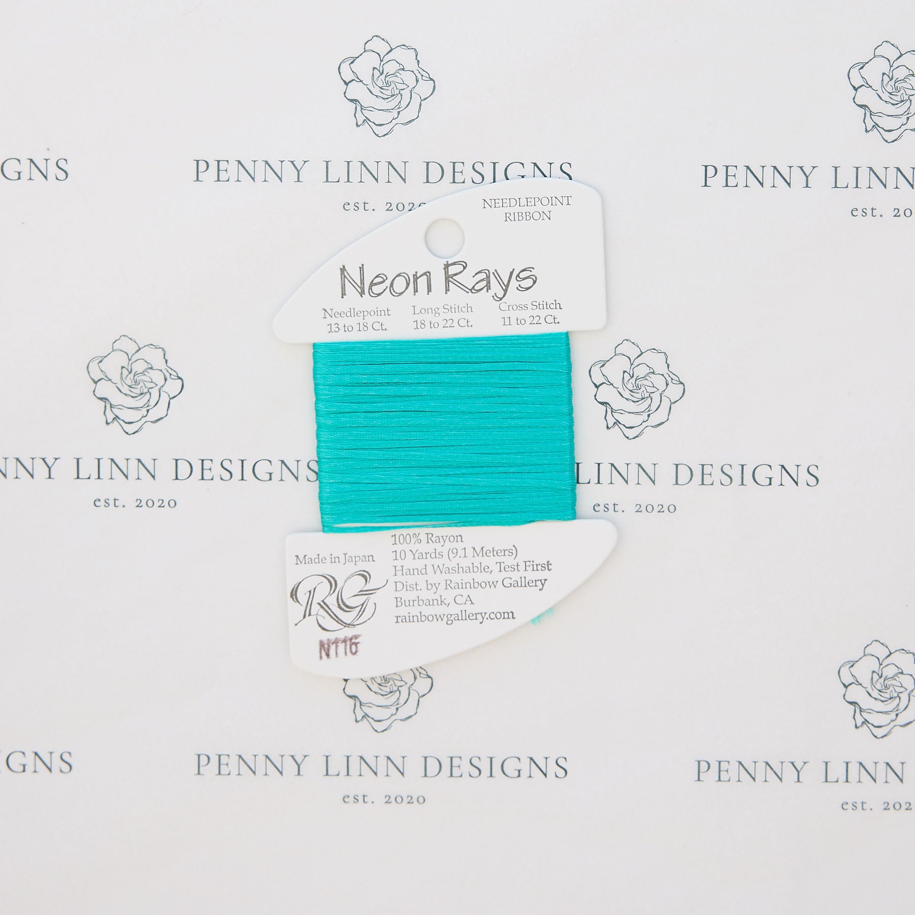 Neon Rays N116 Dark Seafoam
