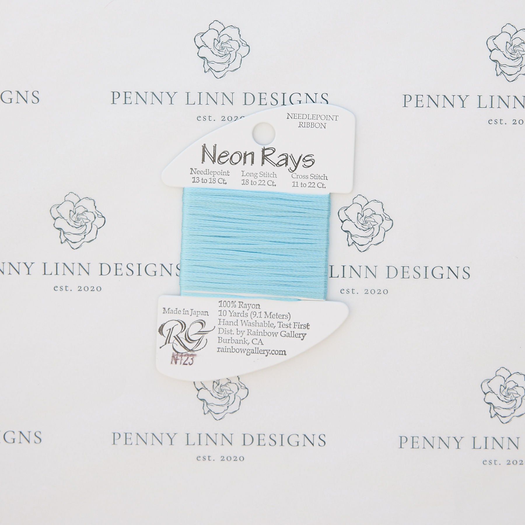 Neon Rays N123 Baby Blue