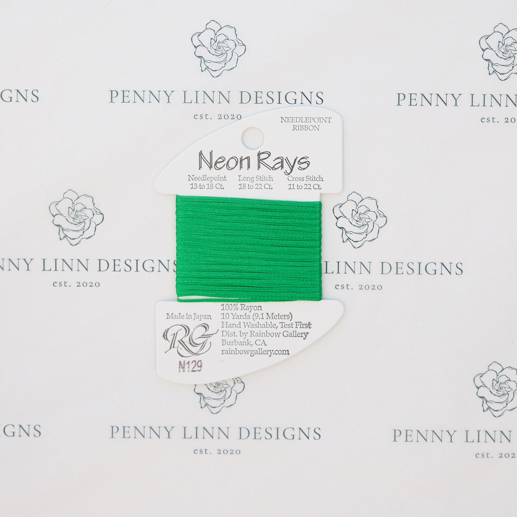 Neon Rays N129 Light Christmas Green