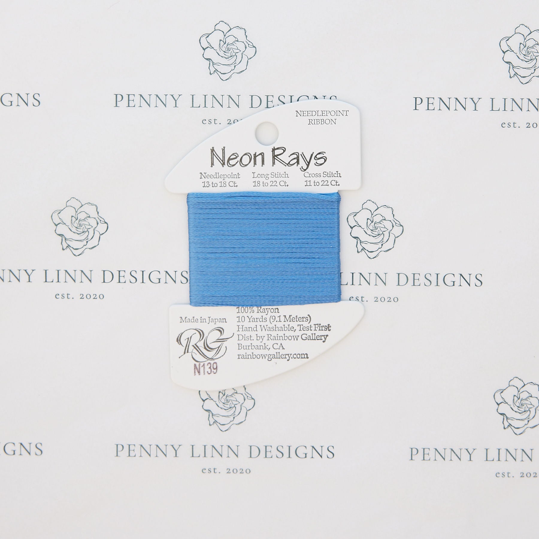rainbow gallery neon rays+ thread needlepoint – Penny Linn
