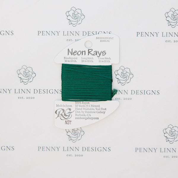 Neon Rays N31 Forest Green