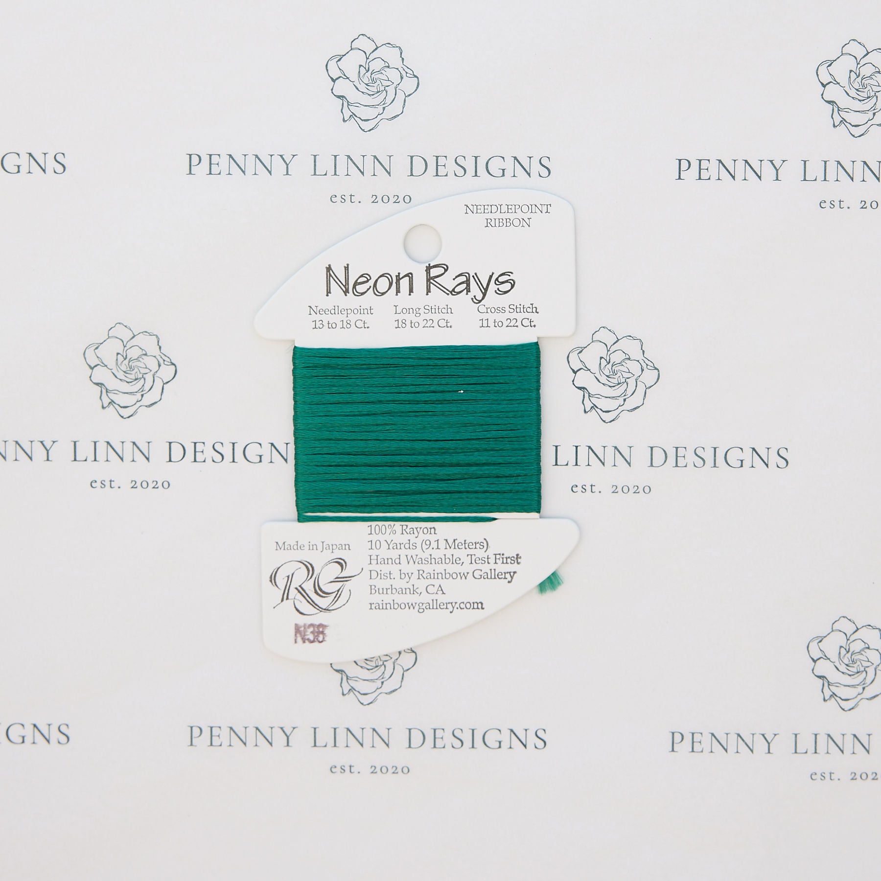 Neon Rays N38 Emerald