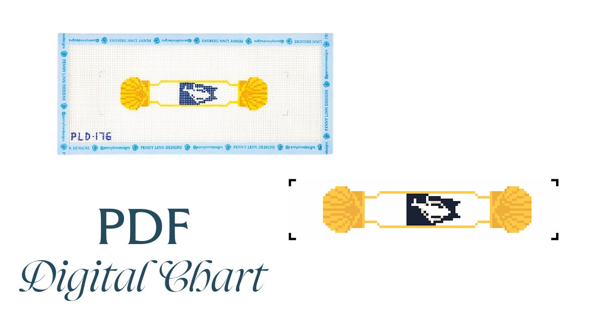 Nantucket Flag Quarterboard Key Fob - CHART