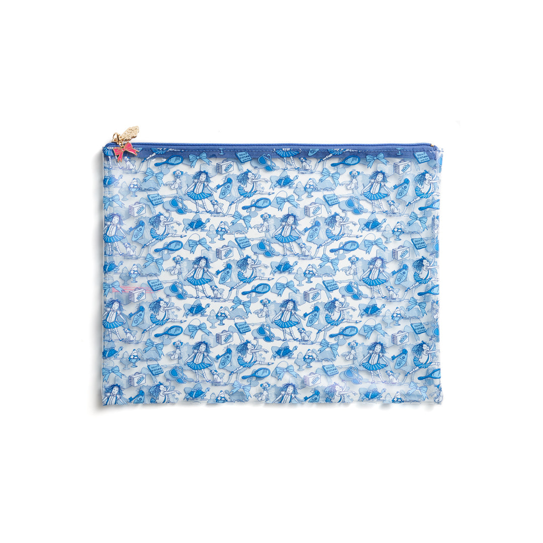 Eloise Toile Clear PVC Project Bag