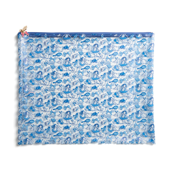 Eloise Toile Clear PVC Project Bag