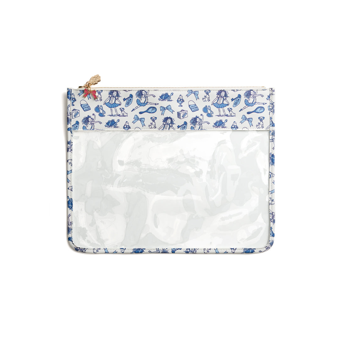 Eloise Toile Leather Project Bag