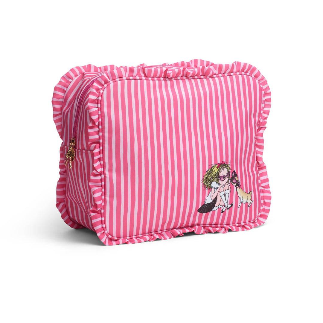 Eloise & Weenie Large Ruffle Nylon Bag