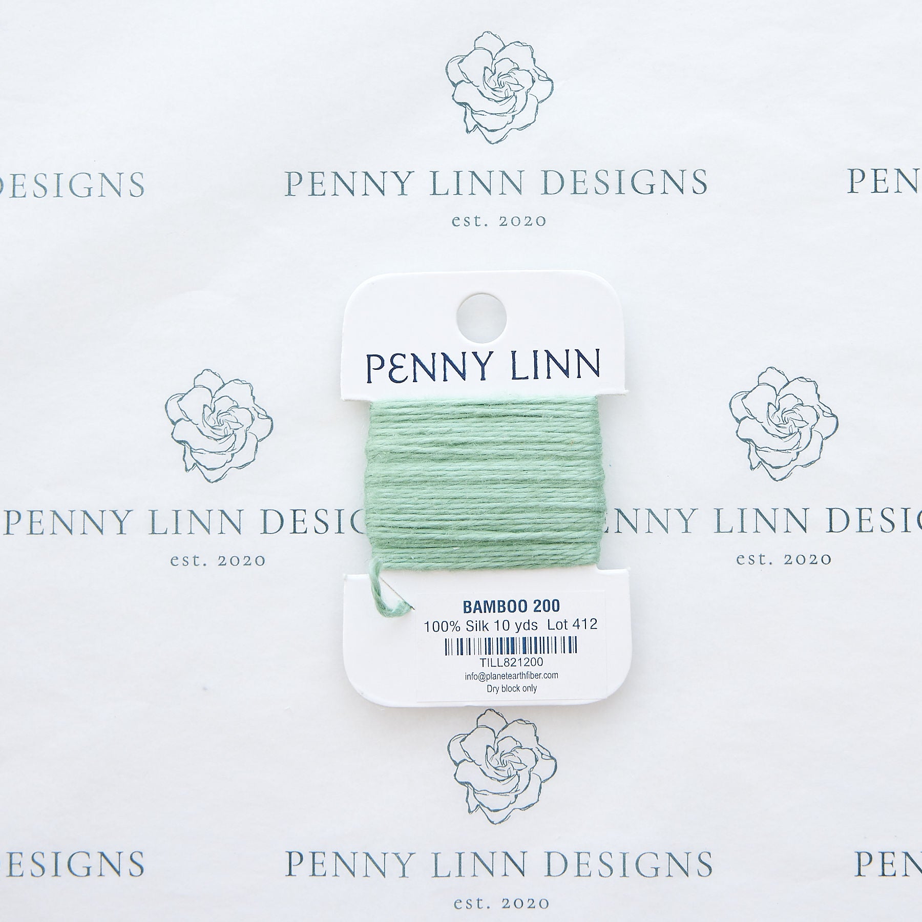 Planet Earth Silk Card - 200 Bamboo