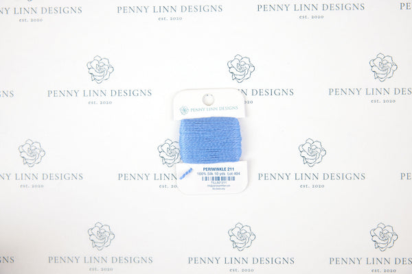 Planet Earth Silk Card - 211 Periwinkle