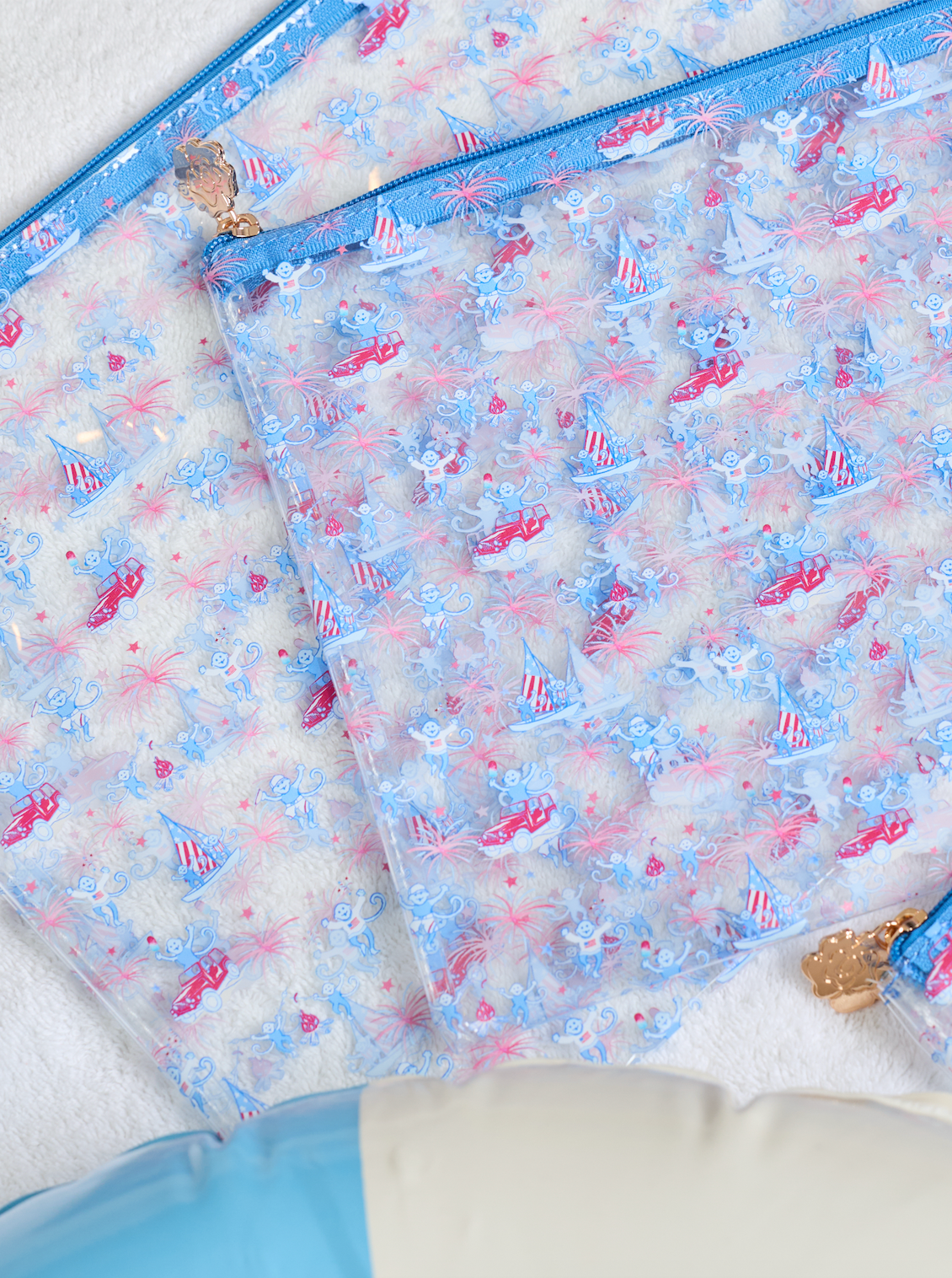 Fireworks and Friends PVC Project Bag - Mini