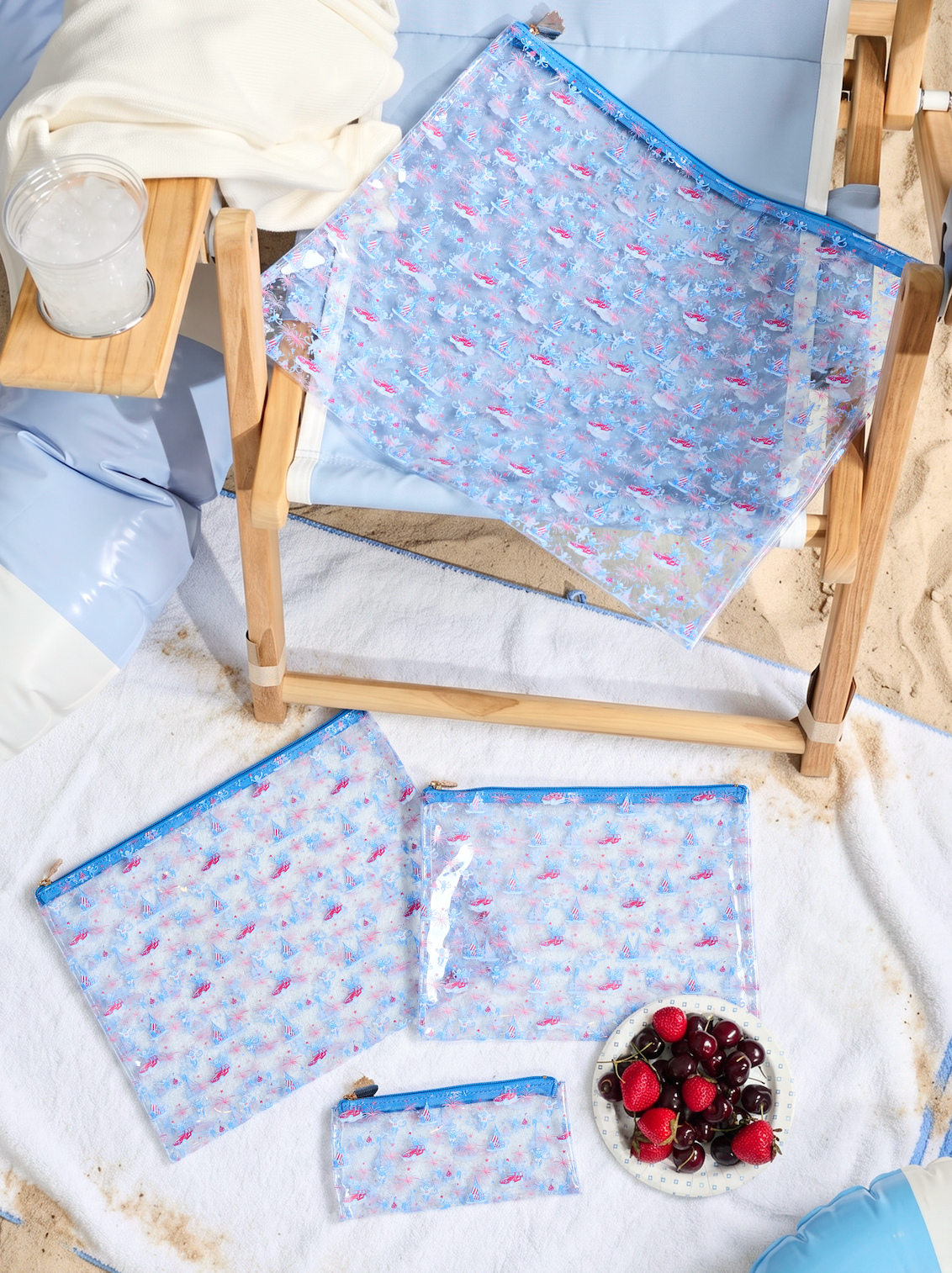 Fireworks and Friends PVC Project Bag - Mini