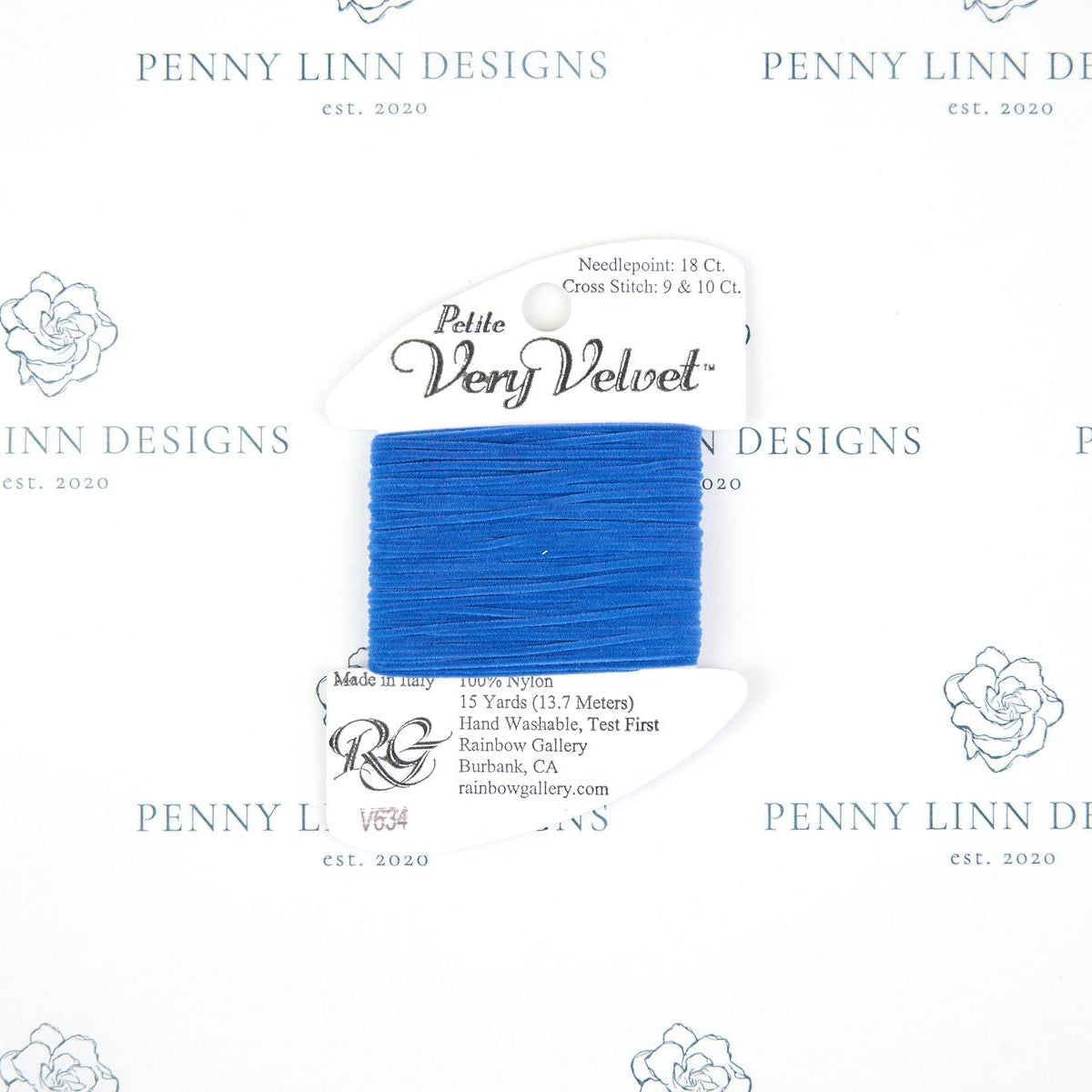 rainbow gallery petitevery velvet thread needlepoint – Penny Linn