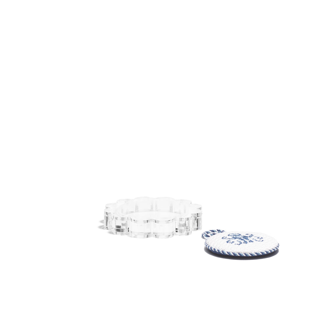 Scallop Acrylic Frame - 4" Circle - Clear