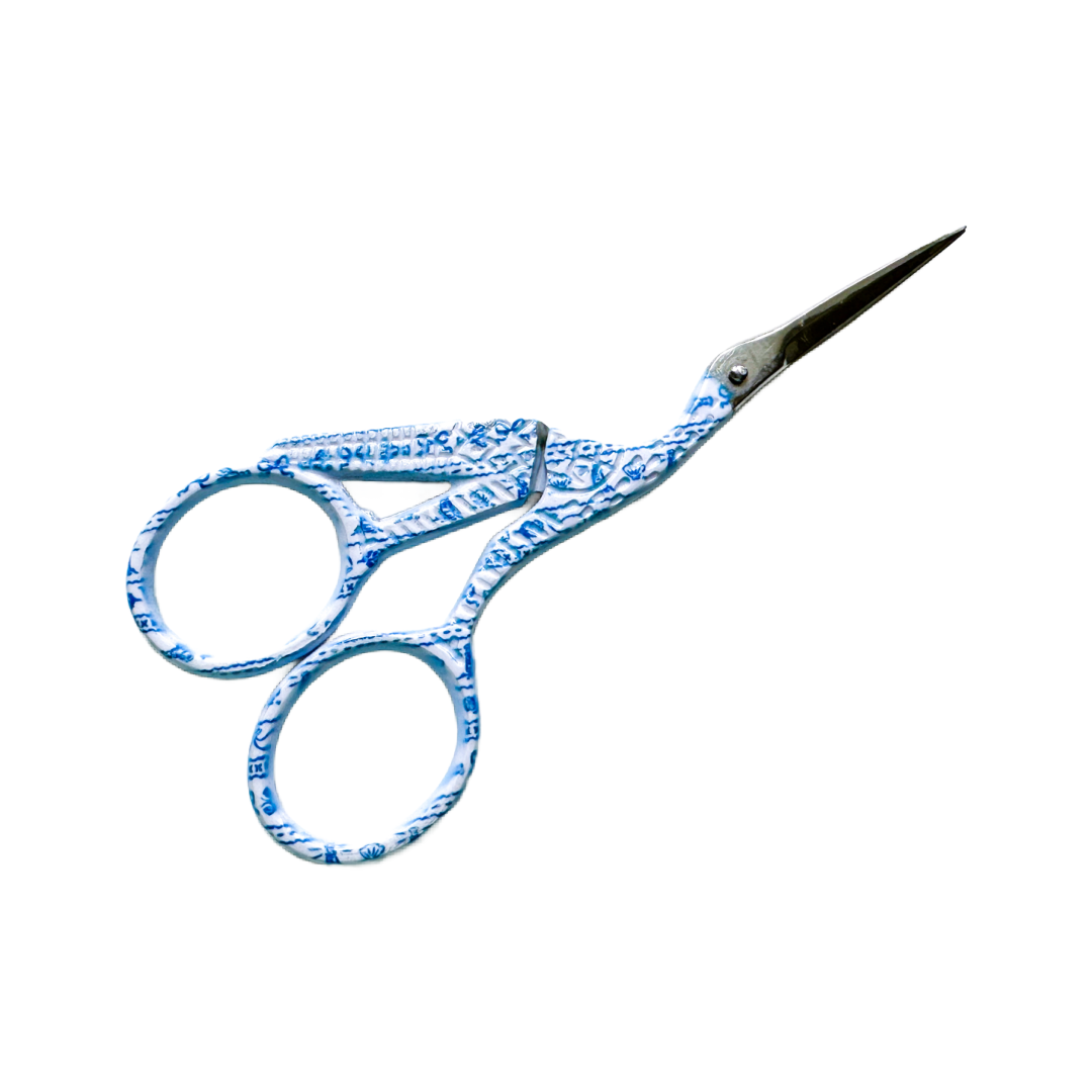 Coastal Reverie Print Crane Scissors