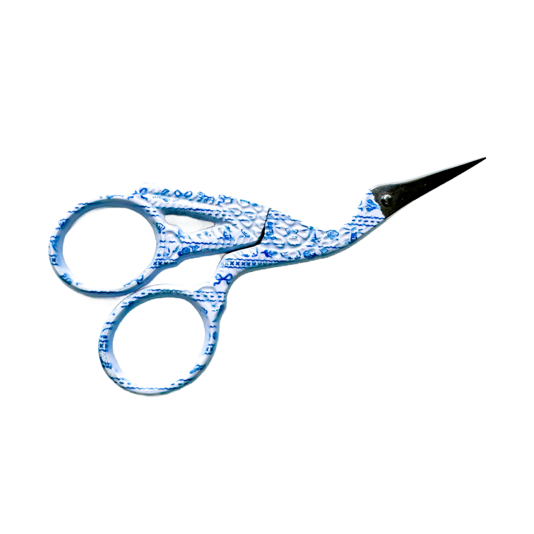 Coastal Reverie Print Crane Scissors