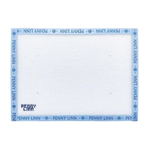 Pre-Cut Blank Canvas With Outline for Fancy Clutch 5.25 x 2.75"