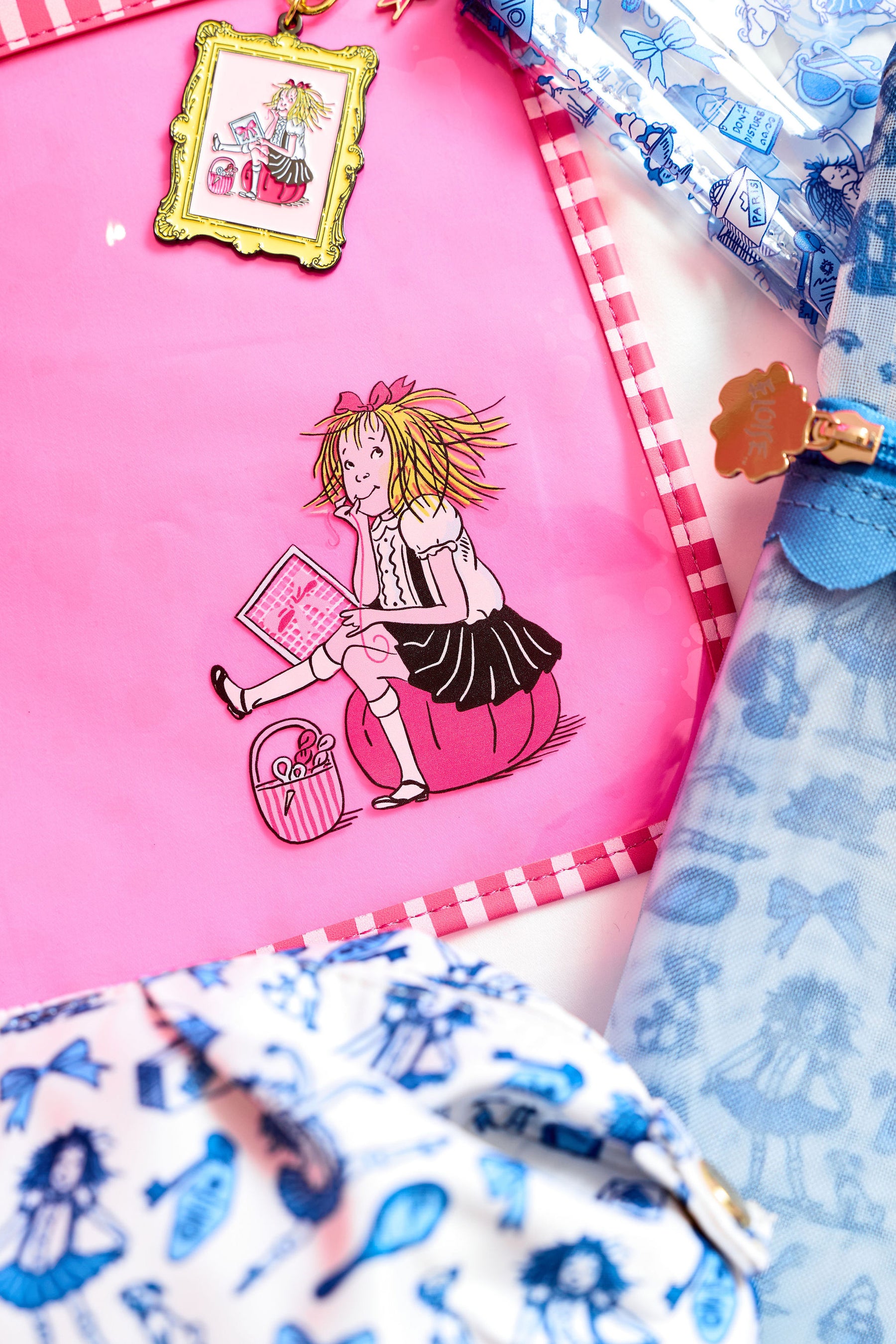 Eloise Stitching Leather Project Bag